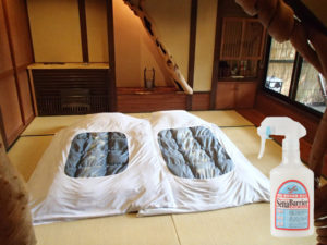 旅館の客室の防カビ対策
